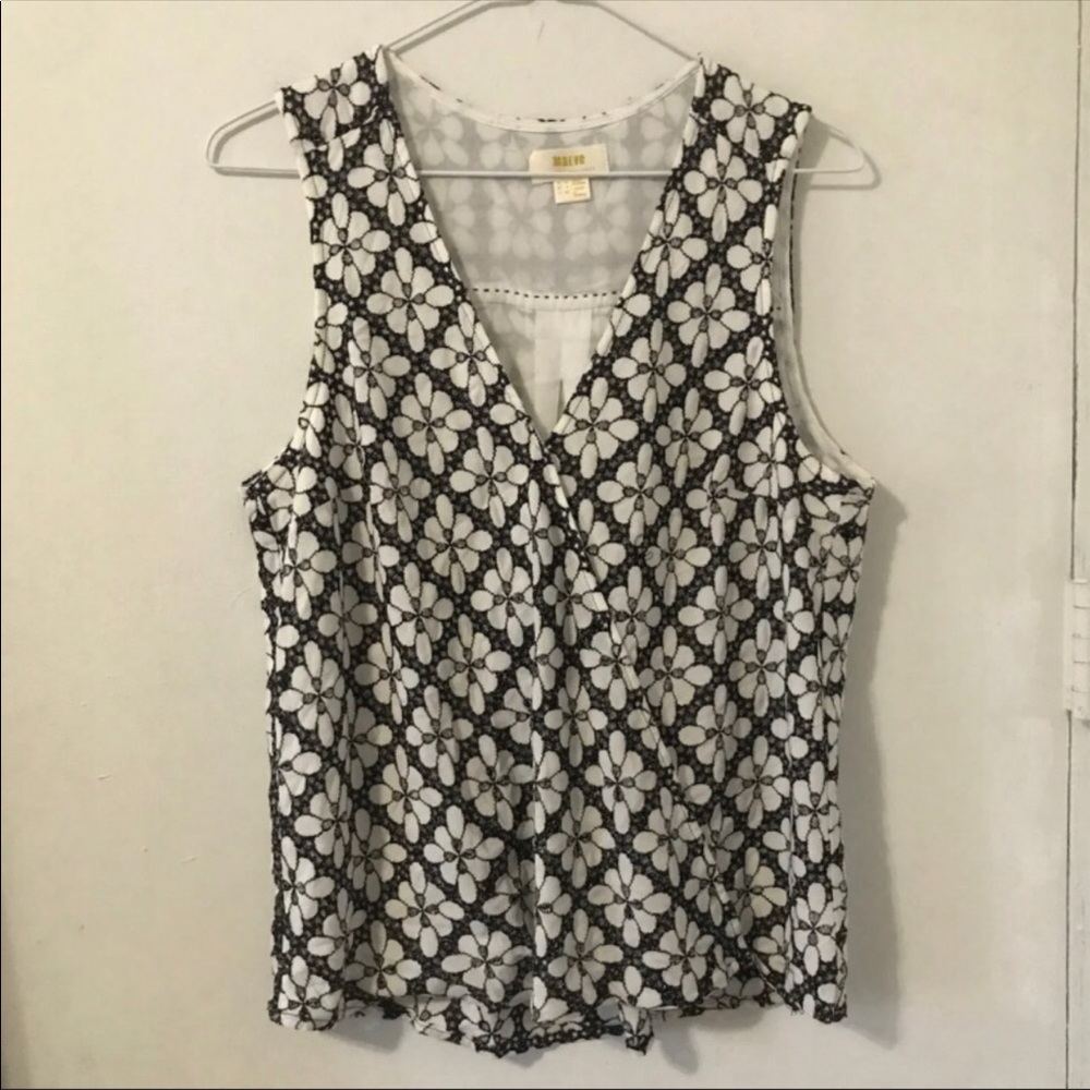 Maeve Anthropologie Floral Tank Top
